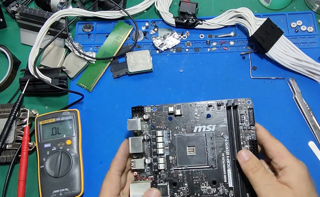 定安华硕电脑主板维修